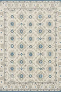 BLUE/IVORY