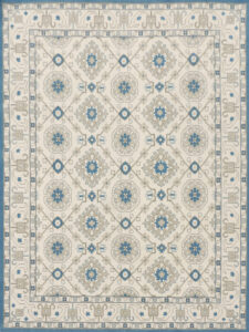 BLUE/IVORY